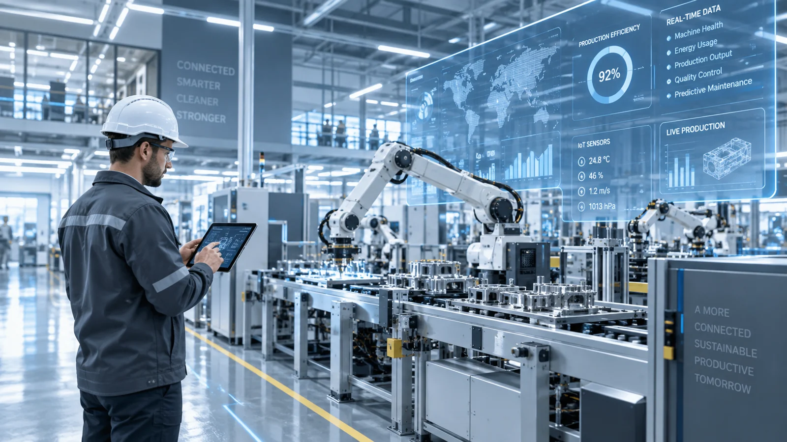 Illustrative smart manufacturing environment